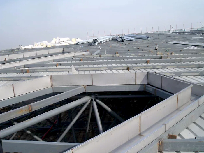 承德安吉县体育馆网架